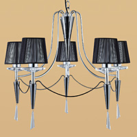 Unbranded 2085 5CC - 5 Light Polished Chrome Hanging Light