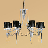 Unbranded 2088 8CC - 8 Light Polished Chrome Hanging Light