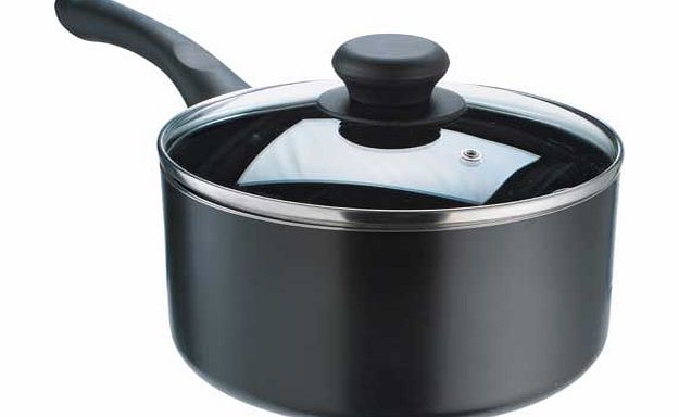 Unbranded 20cm Non-Stick Aluminium Saucepan