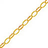 Unbranded 20in. Oval Lightweight Belcher Chain Necklace