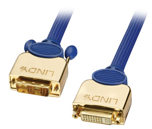 20m Premium Gold DVI-D Single Link Super Long