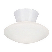 Unbranded 217 WH - White Semi Flush Light