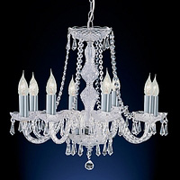 Unbranded 218 8 - 8 Light Polished Chrome Chandelier