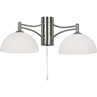 Unbranded 2195 2AC - Satin Chrome Wall Light
