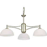Unbranded 2195 3SB - 3 Light Satin Brass Hanging Light