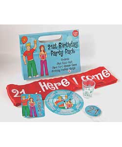 21st Birthday Party Pack