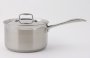 22 cm Stainless Steel Saucepan and Lid
