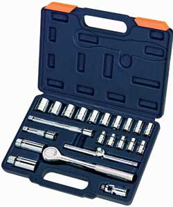 Unbranded 22 Piece Metric Socket Set