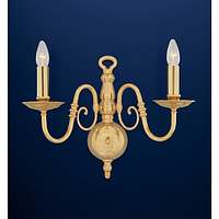 Unbranded 222 2PB - Polished Brass Wall Light