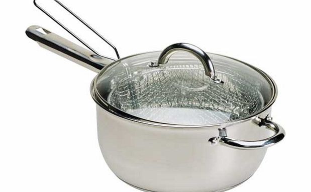 Unbranded 22cm Stainless Steel Chip Pan