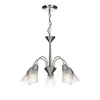 Unbranded 236 5CH - 5 Light Polished Chrome Hanging Light