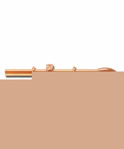 23mm Beech Wood Pole