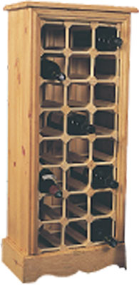 This is perfect for you wine buffs and alcoholics alike - storage space for 24 bottles of your