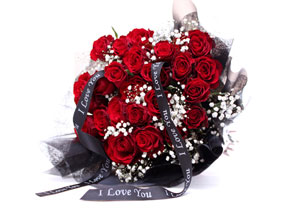 Unbranded 24 I Love You Red Roses