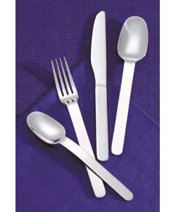 24 Piece Delta Wide Handle Cutlery Set
