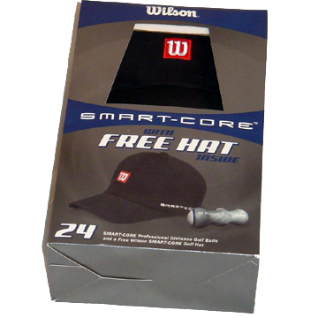 24 Wilson Smart Core Balls plus FREE Wilson Cap