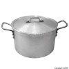 Unbranded 24cm Casserole With Lid and Hollow Handles