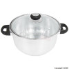 Unbranded 24cm Gourmet Casserole Pan With Lid and Phenolic