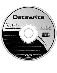 25 Datawrite 2x DVD-R Grey