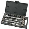 25 piece Draper Value mm/af Combined Socket Set