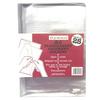 25 Clear A4 High quality PVC folders. Excellent for filing and storing loose papers. Open on two
