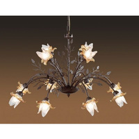 Unbranded 25312 12BR - Rustic Brown Hanging Light