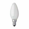 25W SES lightbulb candle Opal pk 2