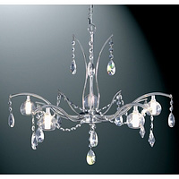 Unbranded 2615 5 - 5 Light Polished Chrome Hanging Light