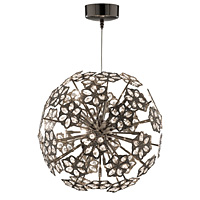 Unbranded 2710 10BC - Black Chrome Pendant Light