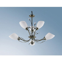 Unbranded 2766 6AB - 6 Light Antique Brass Hanging Light