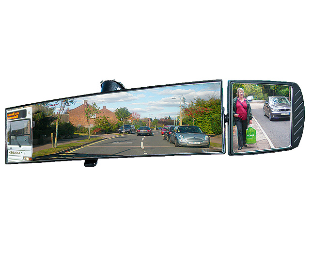 Unbranded 280mm Adjustable Rear Mirror