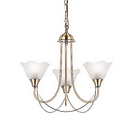 Unbranded 295 3AN - 3 Light Antique Brass Hanging Light