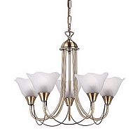 Unbranded 295 5AN - 5 Light Antique Brass Hanging Light