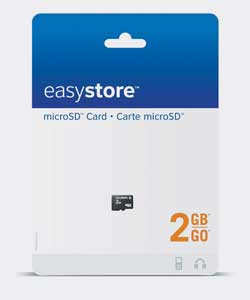 Unbranded 2GB Easy Store Micro SD Memory Card