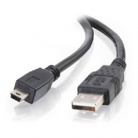 Unbranded 2m USB 2.0 A / MINI-B CBL BLK