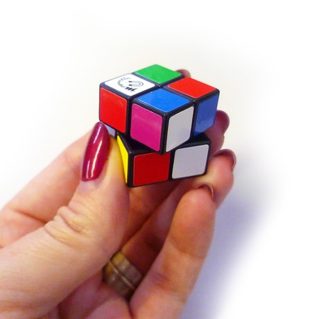 Unbranded 2x2 Cube Puzzle