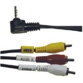 3.5mm Jack To 3 x RCA Phono Lead Audio / Video