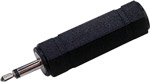 3.5mm Mono Plug to 1/4" Mono Socket Adaptor