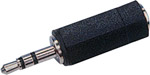 Allows a 3.5mm mono   jack plug to be used with a 3.5mm stereo jack socket - ideal for mono micropho