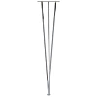 3 Bars Table Leg Chrome Plated