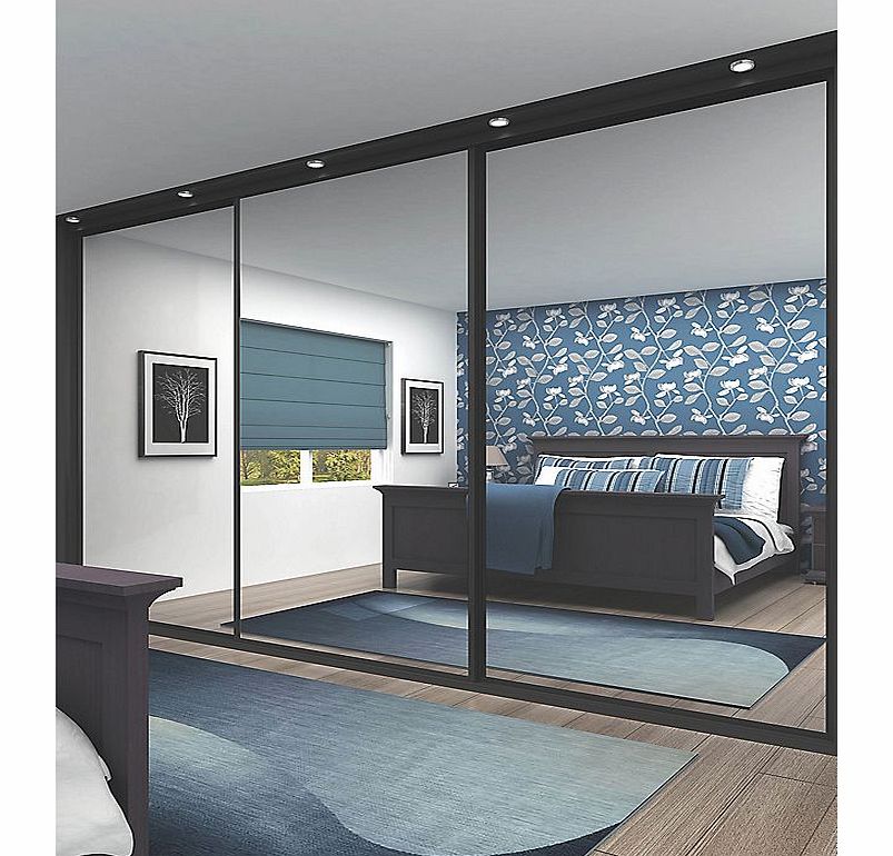 4 door wardrobe with mirrors