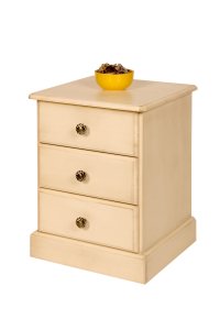 3 Drawer Bedside Chest - Jasmine