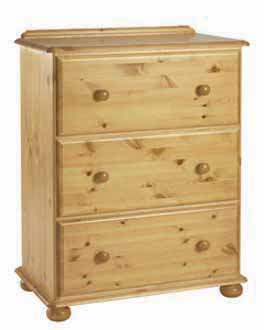 Chest of Drawers with 3 Extra Deep Drawers