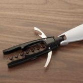 A nifty thing indeed, this multi tool combines a superbly engineered corkscrew with a foil cutting k