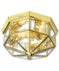 3 Light Hall Flush Fitting