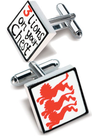 3 Lions Cufflinks