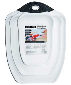 Unbranded 3 Pack of Chop and Scoop Chopping Boards