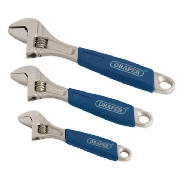 Unbranded 3 Piece Self Grip Wrench Set