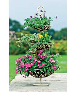 Unbranded 3 Tier Decorative Planter/Stand