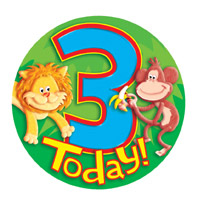 3 today boy big badge